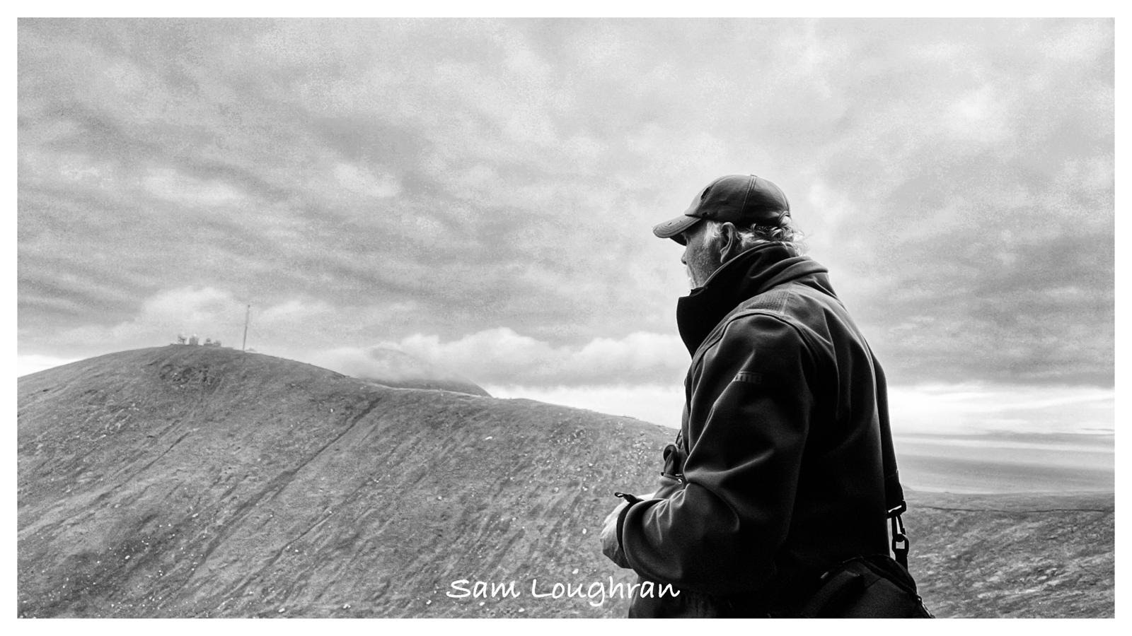 Patient hiking in St Kilda